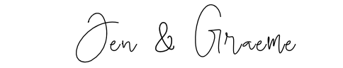 Jen & Graeme signature